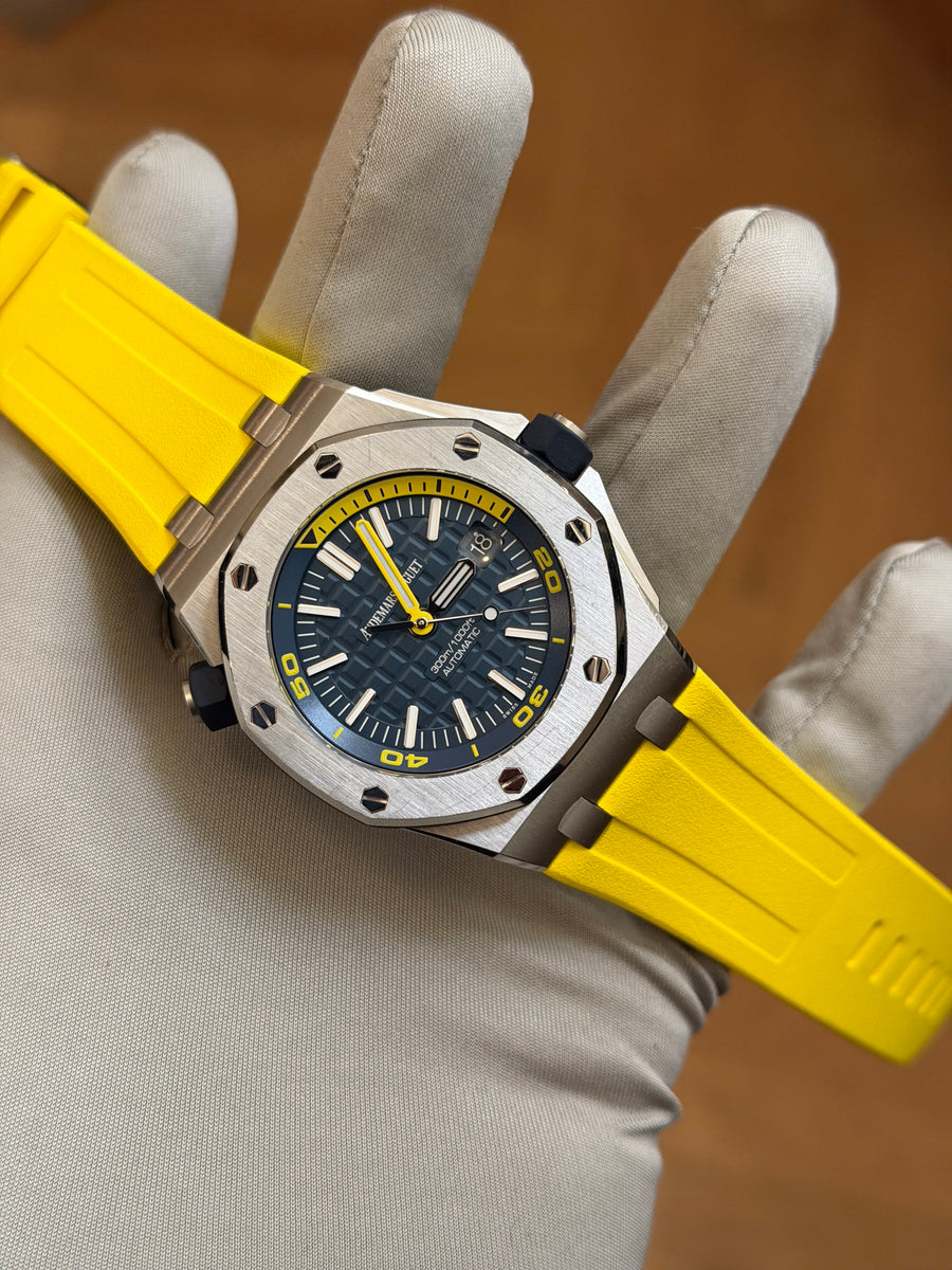 Royal Oak Offshore Diver 15710ST.OO.A027CA.01 - Blue Dial - Full