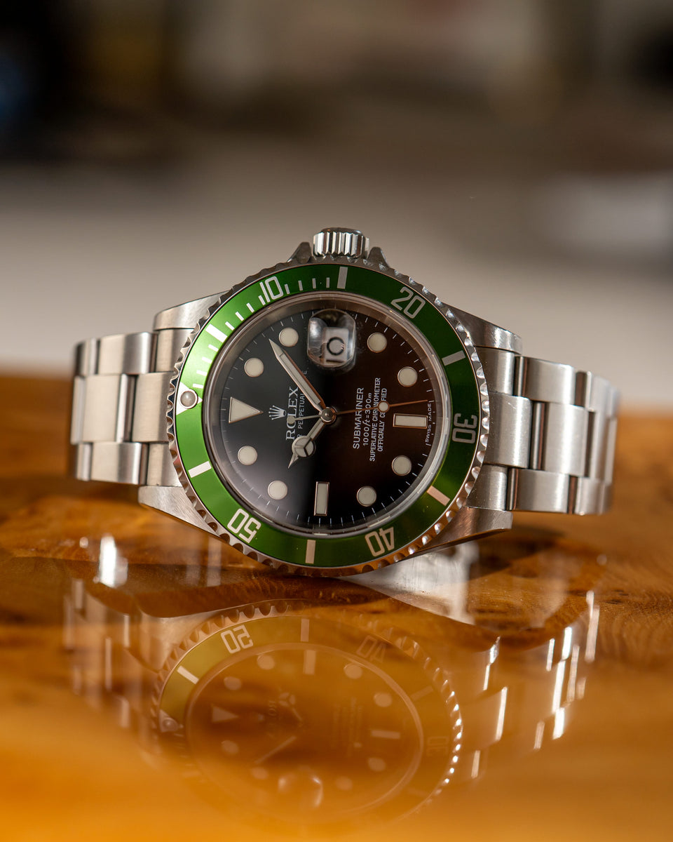 Rolex Submariner Date 16610LV - Kermit - Watch Only - 2006