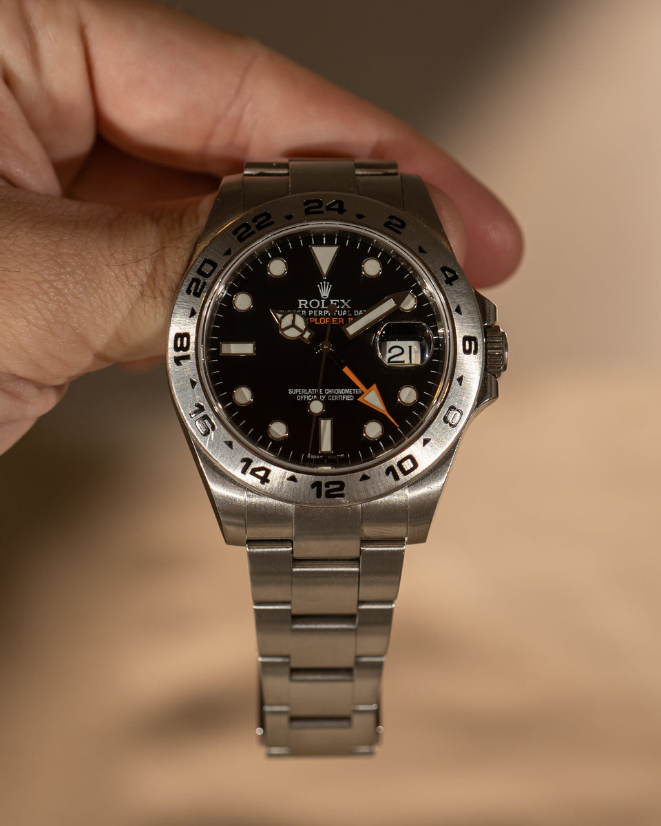 Explorer II 216570 – Black Dial – Watch Only – Stories of time