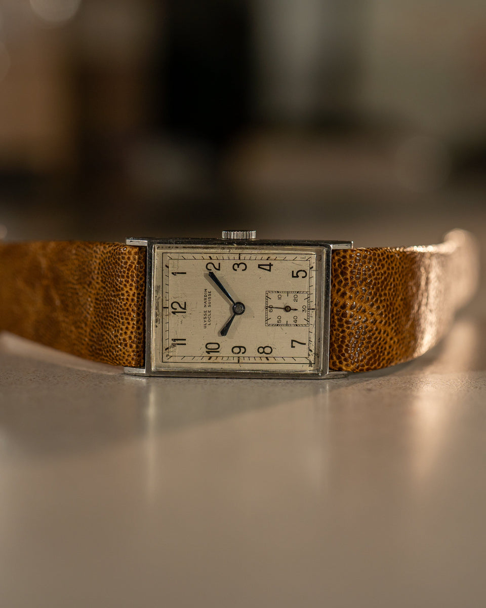 Art Deco Tank – Manual Wind (1940s) – Stories of time