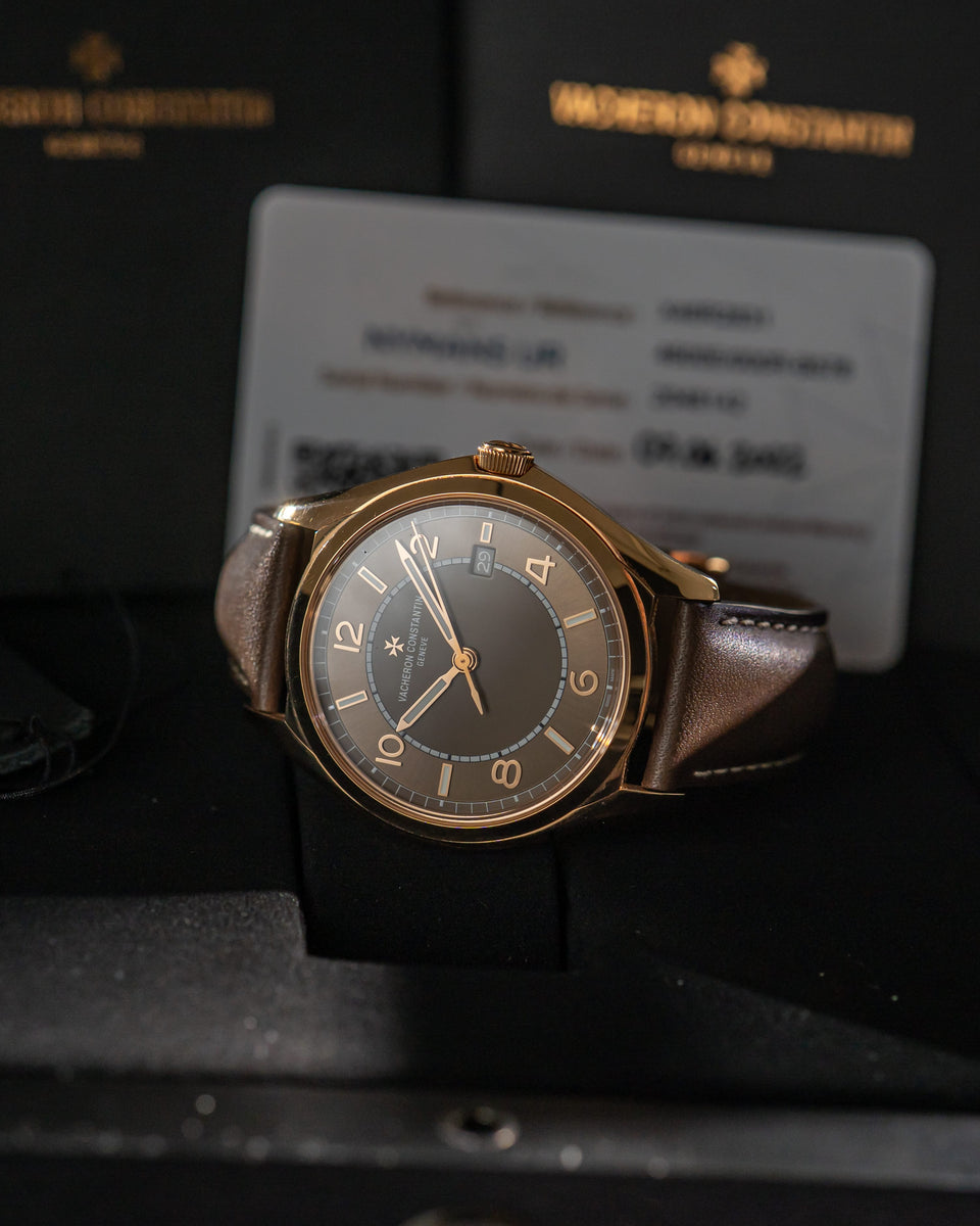 Fiftysix Self-Winding 4600E/000R-B576 - Pink Gold Sepia Brown Dial