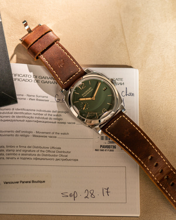 Panerai Radiomir 1940 PAM00736 - Full Set 2017