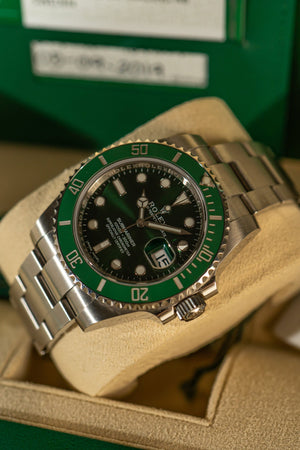 Rolex Submariner Hulk 116610LV - Full Set 2019