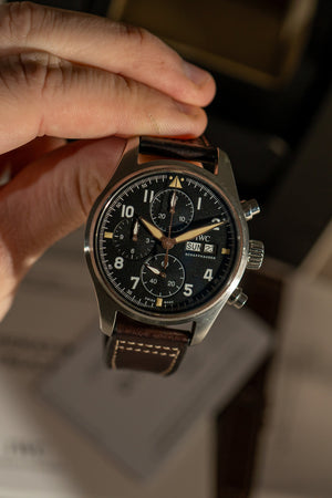 IWC Pilots Chronograph Spitfire - Box & Papers 2020