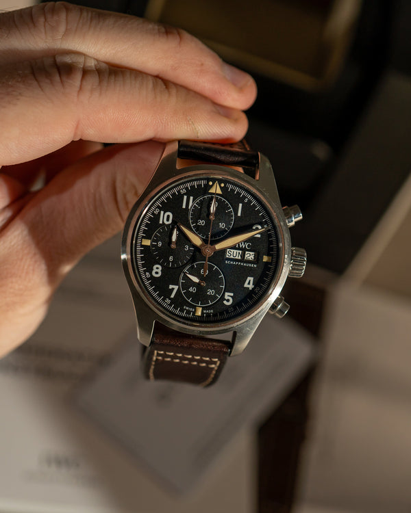 IWC Pilots Chronograph Spitfire - Box & Papers 2020