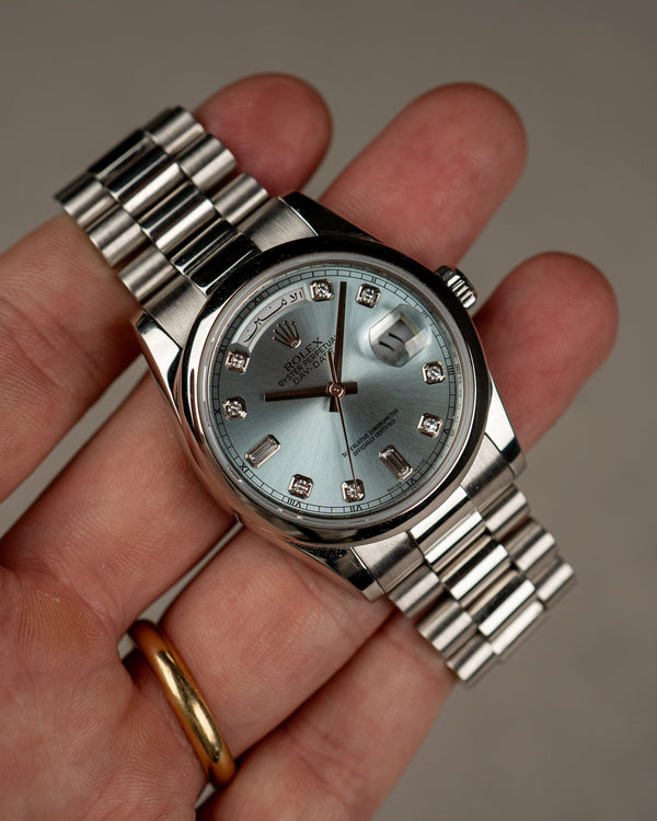 Rolex Day-Date 36 118206 - Box & papers 2009 - Price on request