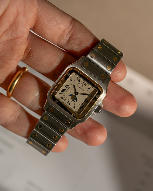 Cartier Santos Galbée Moonphase