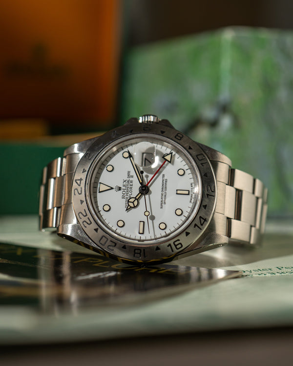 Rolex Explorer II 16570 - Box & Papers 1994