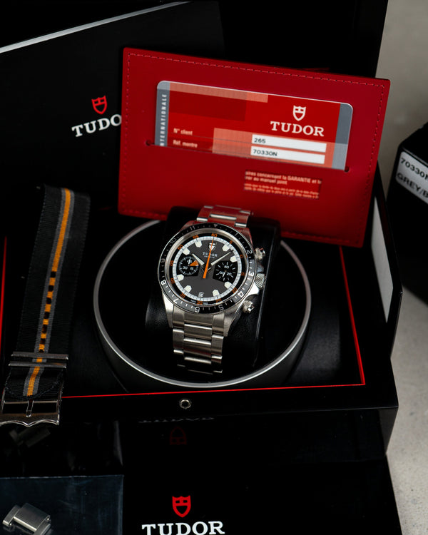 Tudor Heritage Chronograph 70330N - Full Set 2010