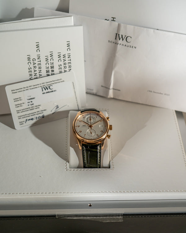 IWC Portugieser Chronograph Classic - Box & Papers 2018