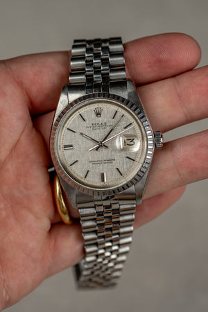 Rolex Datejust 1603 Linen dial 1973