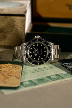 Rolex Submariner 5513 Bicchierini - Box & Papers 1989