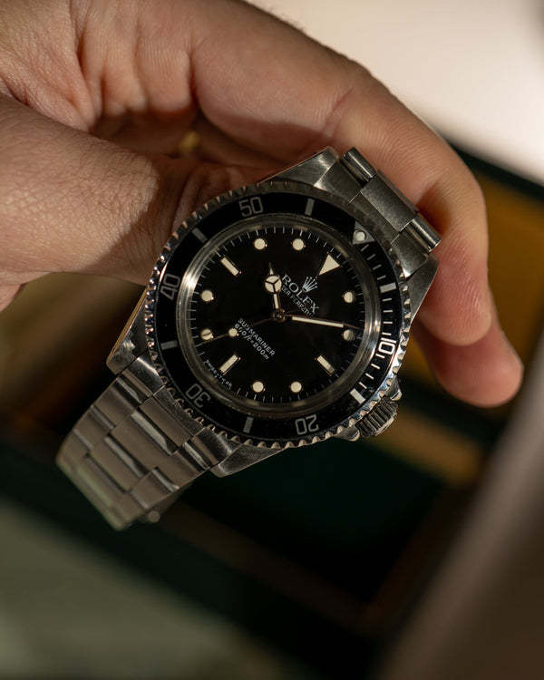 Rolex Submariner 5513 Bicchierini - Box & Papers 1989