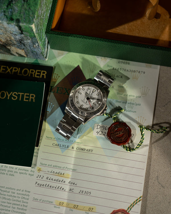 Rolex Explorer II 16570 - Box & Papers 2007