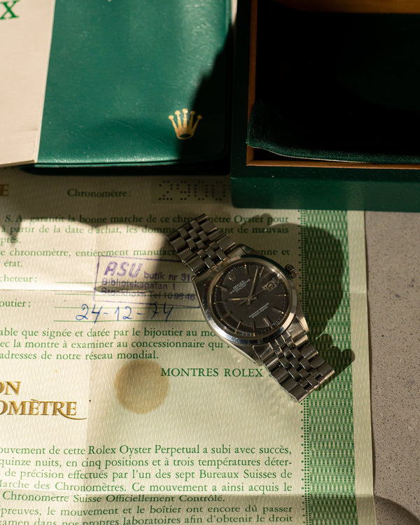 Rolex Datejust 1600 Sigma Linen Dial - Box & Papers 1974