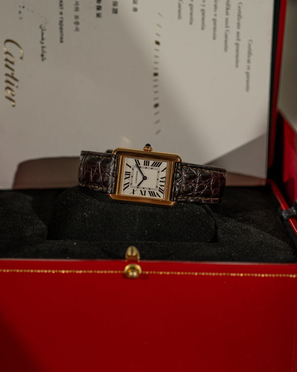 Cartier Tank Solo Small Rose Gold - Box & Papers 2015