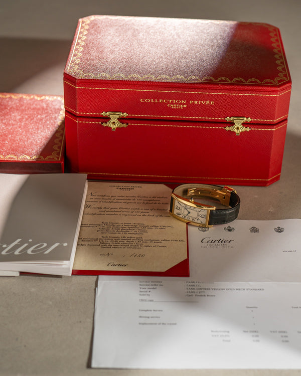 Cartier Tank Cintrée CPCP - Box & Papers - Limited Edition - PRICE ON REQUEST