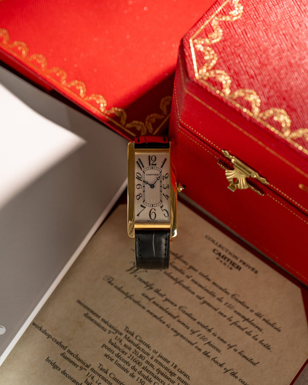 Cartier Tank Cintrée CPCP - Box & Papers - Limited Edition - PRICE ON REQUEST