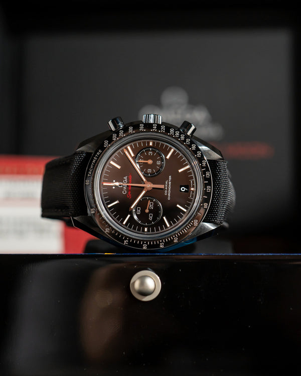 Omega Speedmaster Dark side of the Moon - Box & Papers