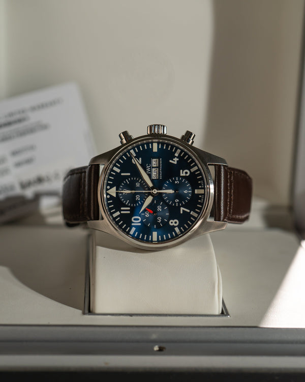 IWC Pilots Chronograph "Le Petit Prince" - Box & Papers 2019