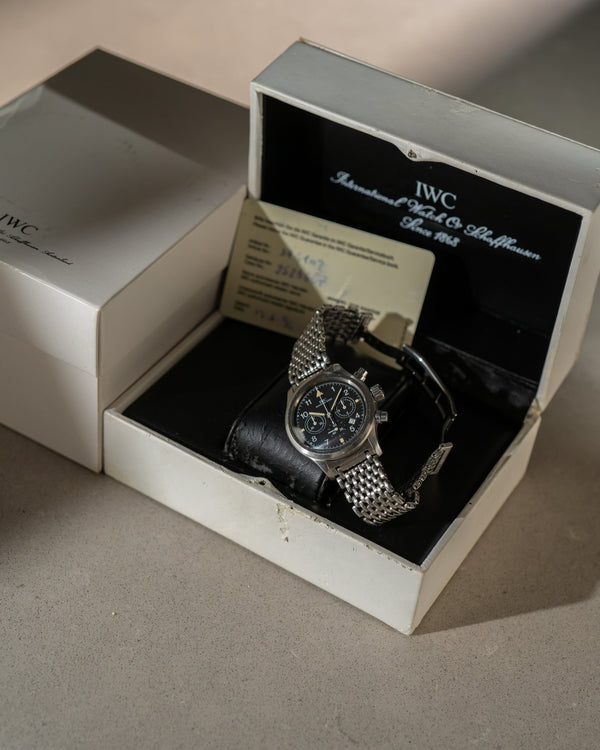 IWC Pilots Chronograph - Box & Papers 1996