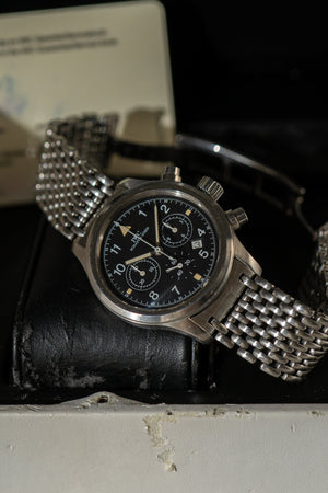 IWC Pilots Chronograph - Box & Papers 1996