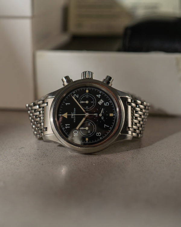 IWC Pilots Chronograph - Box & Papers 1996