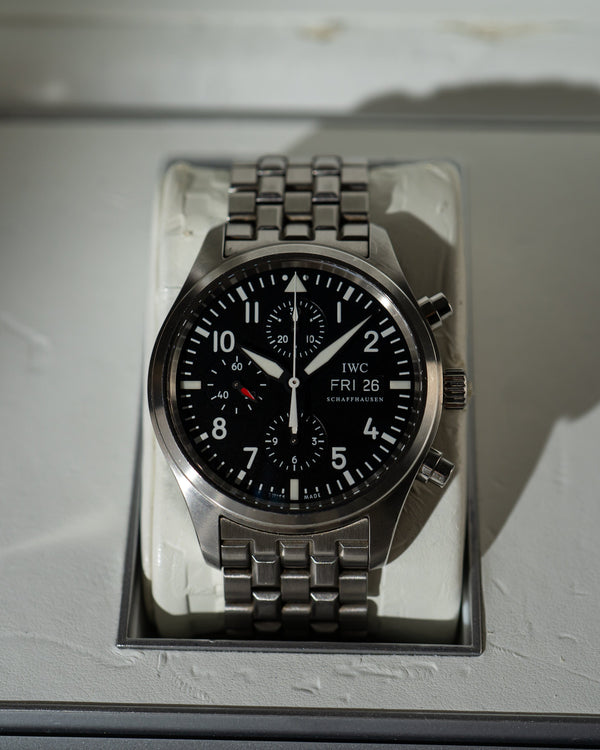 IWC Pilots Chronograph - Box & Papers 2010