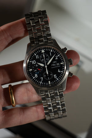 IWC Pilots Chronograph - Box & Papers 2010