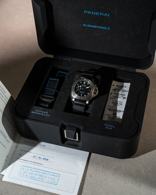 Panerai Luminor Submersible PAM00973 - Box & Papers 2019