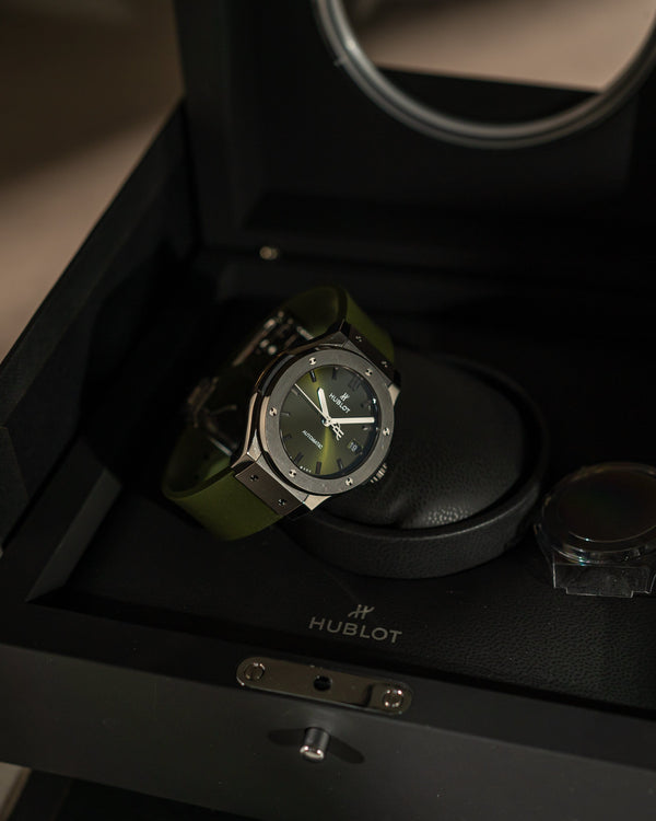 Hublot Classic Fusion 38mm Green dial - Box & Papers 2023