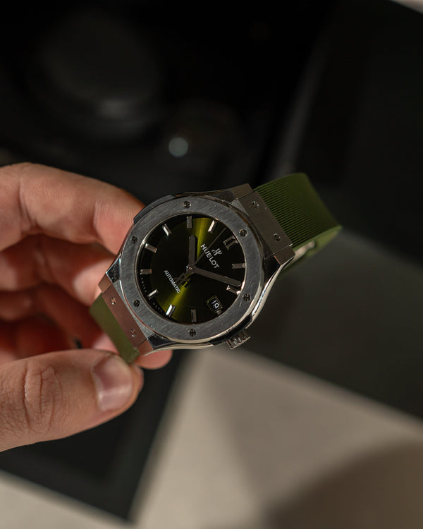 Hublot Classic Fusion 38mm Green dial - Box & Papers 2023