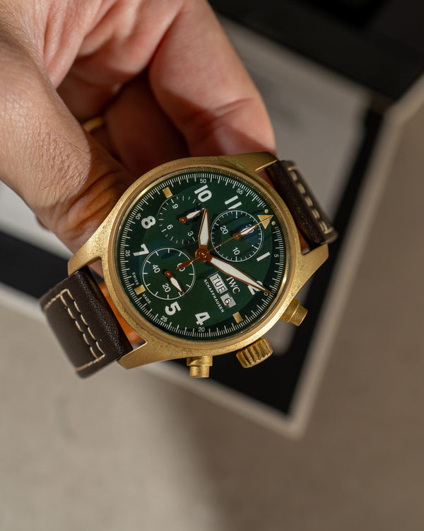 IWC Pilots Chronograph Spitfire Bronze - Box & Papers 2021