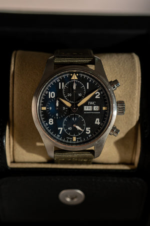 IWC Pilots Chronograph Spitfire - Box & Papers 2021