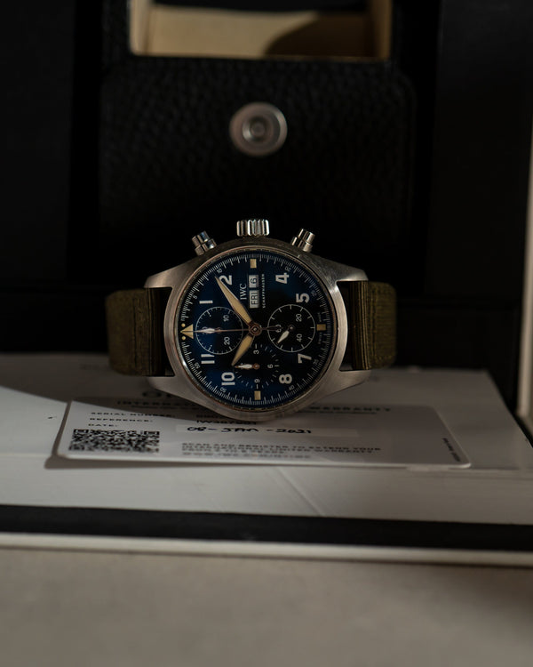 IWC Pilots Chronograph Spitfire - Box & Papers 2021