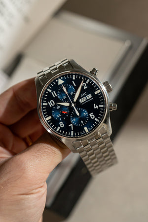 IWC Pilots Chronograph - Box & Papers 2017