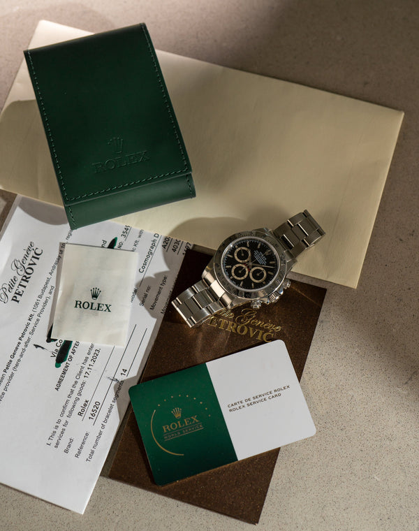 Rolex Daytona 16520 - Rolex Service 2024 (A-serial)