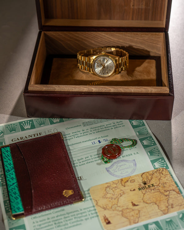 Rolex Day-Date 18038 - Box & papers 1990