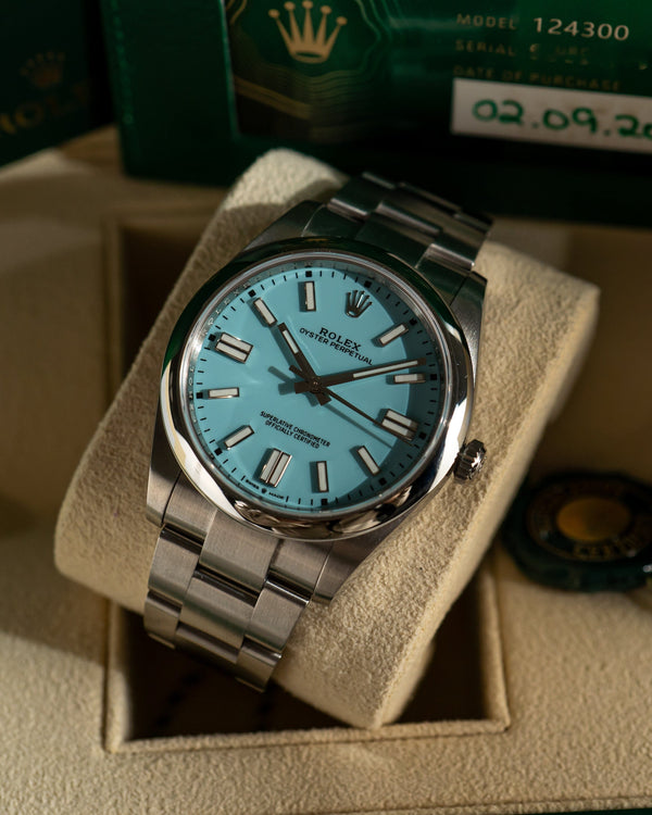 Rolex Oyster Perpetual 41  "Tiffany" - Unworn 2021