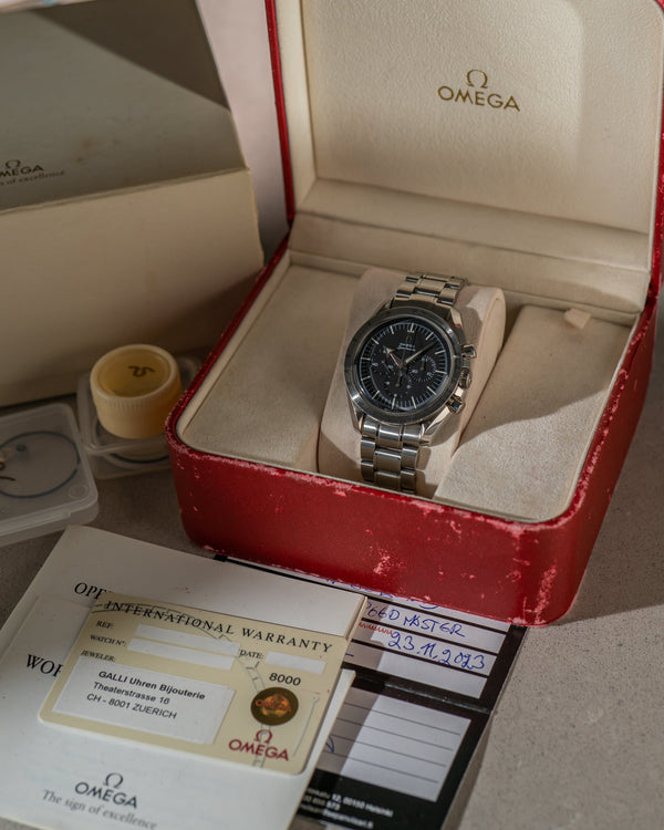 Omega Speedmaster Broad Arrow - Box & Papers