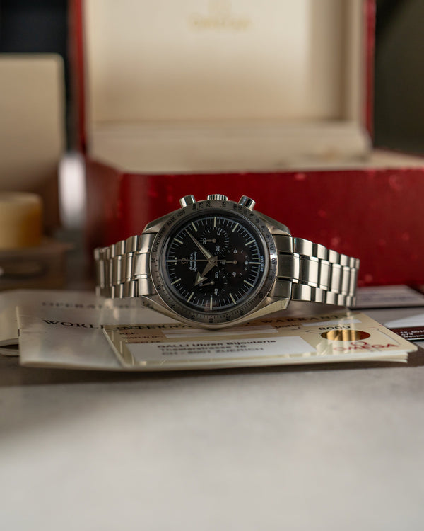 Omega Speedmaster Broad Arrow - Box & Papers