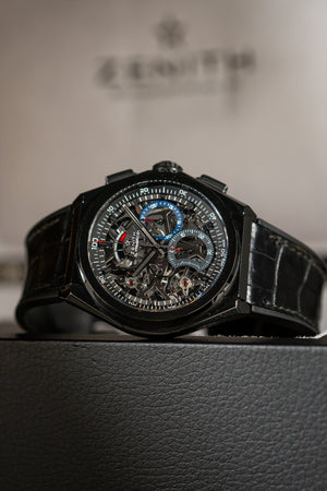 Zenith Defy El Primero 21 Skeleton Ceramic - Box & Papers 2018