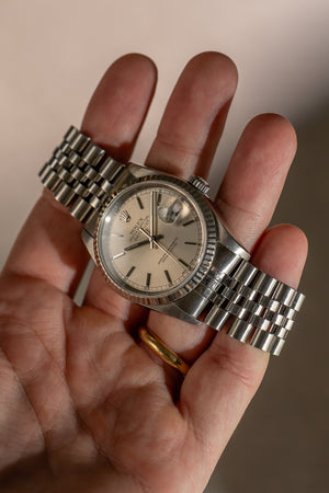 Rolex Datejust 16234 - Silver dial