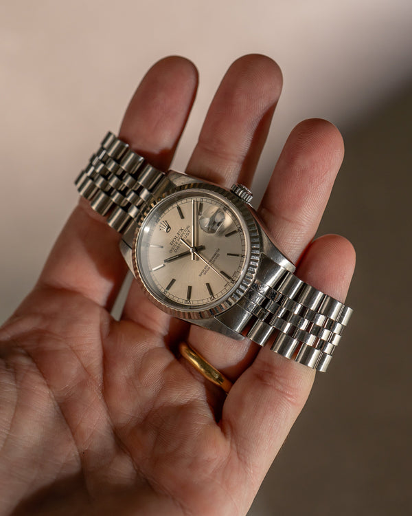 Rolex Datejust 16234 - Silver dial