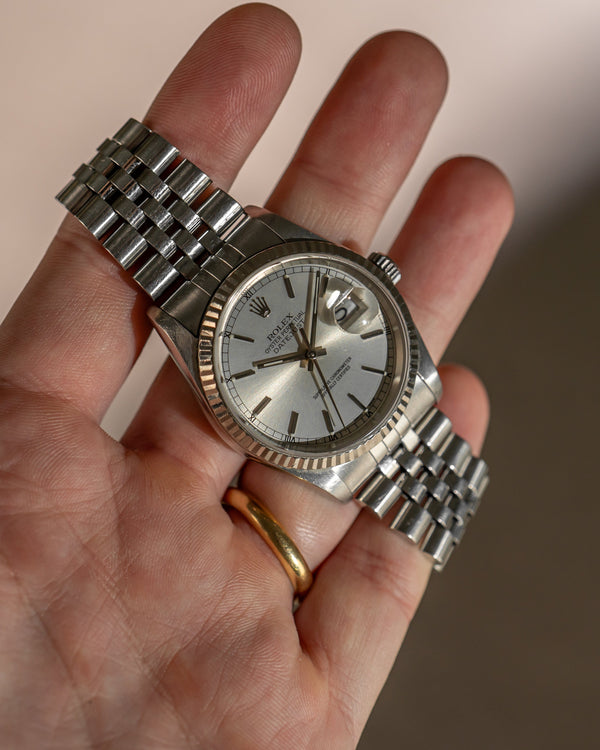 Rolex Datejust 16234 - Silver dial