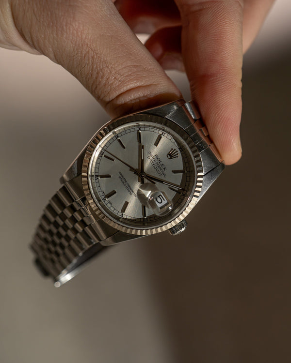 Rolex Datejust 16234 - Silver dial