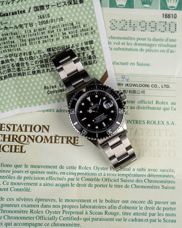 Rolex Submariner 16610 - With papers 1994