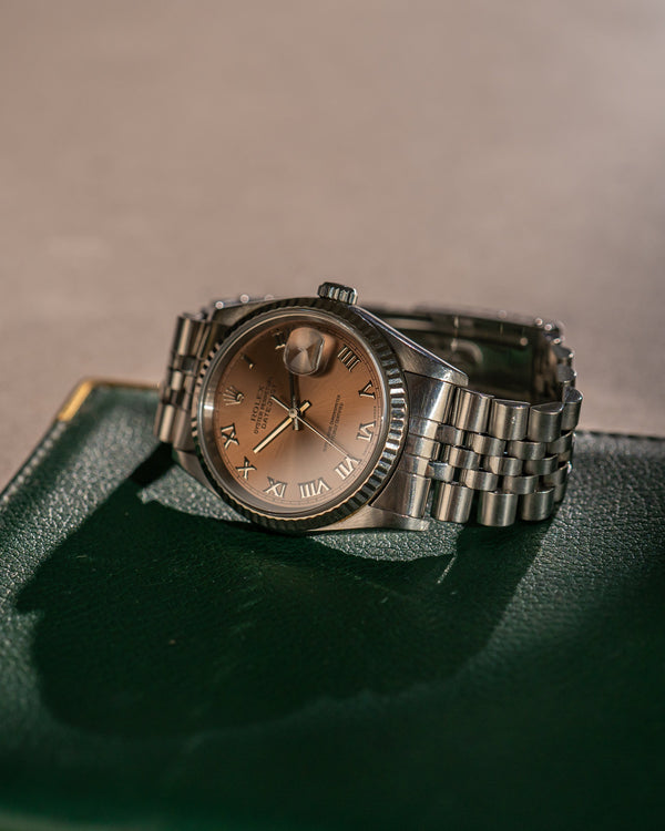 Rolex Datejust 16234 - Salmon Roman dial