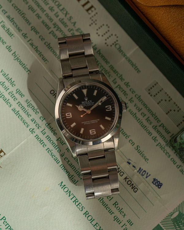 Rolex Explorer 14270 - Box & Papers 1998