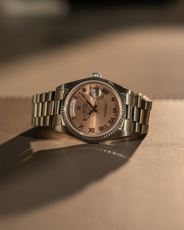 Day-Date 18039 - Salmon Roman Dial (Circa 1983)